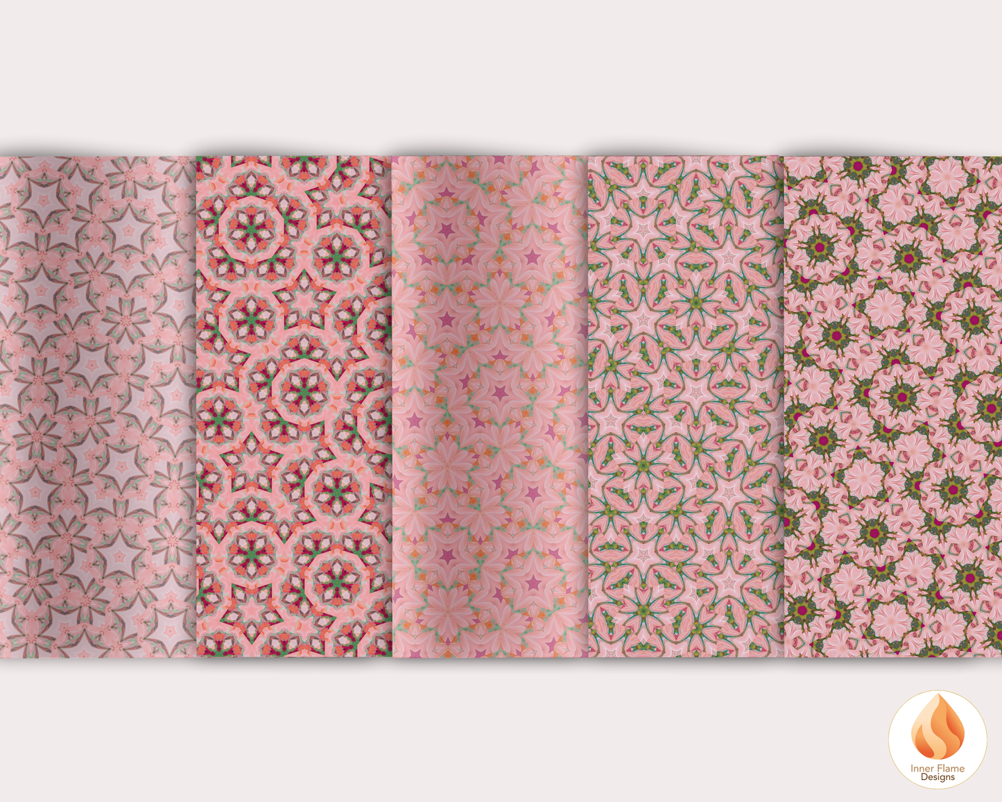 Playful Geometric Surface Patterns | Seamless Patterns for Wallpaper, Textiles, Packaging and Digital Designs