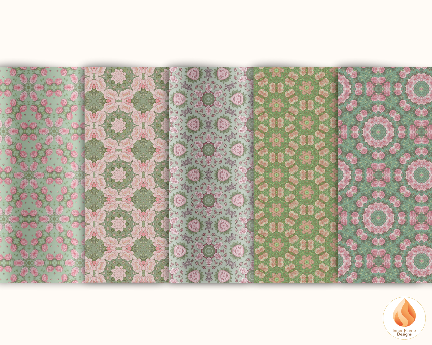 Rhythmic Geometric Surface Patterns | Seamless Patterns for Wallpaper, Textiles, Packaging and Digital Designs