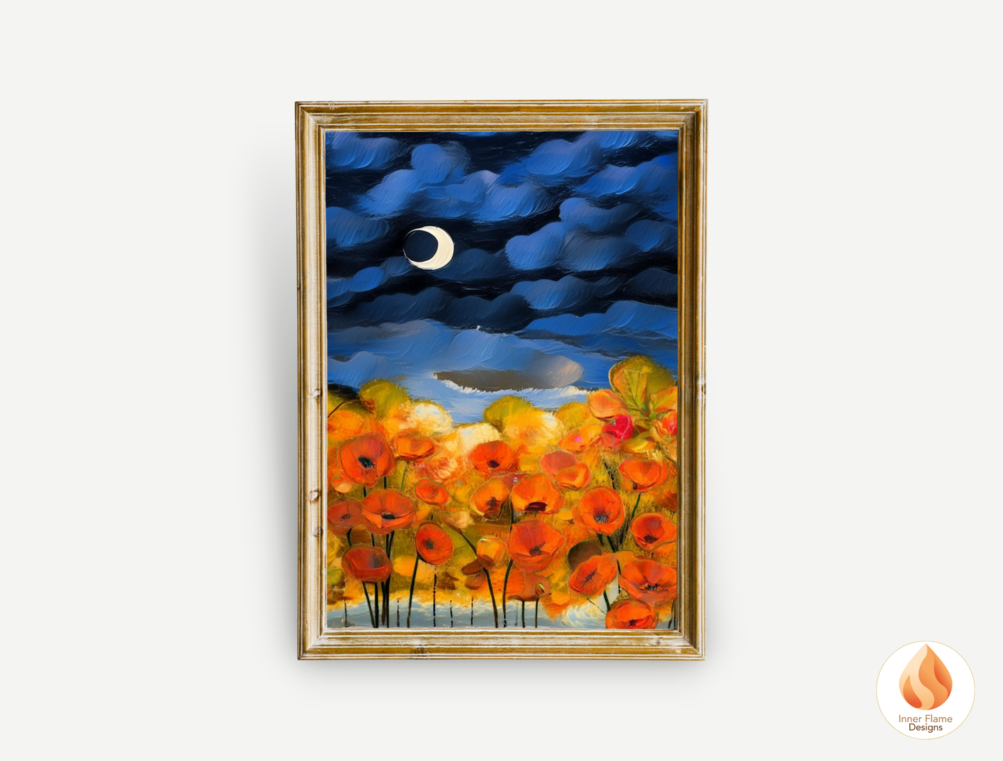 Vivid Flower Artwork for Modern Home Design | Four Piece Artwork