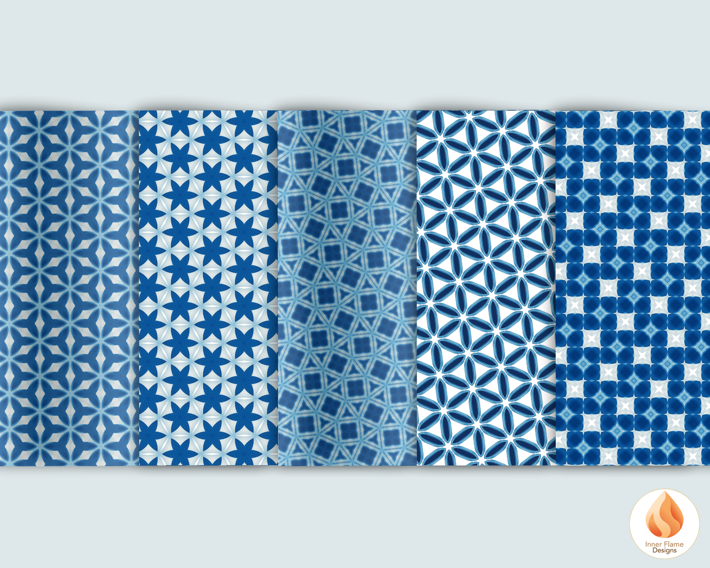 Vivid Geometric Surface Patterns | Seamless Patterns for Wallpaper, Textiles, Packaging and Digital Designs