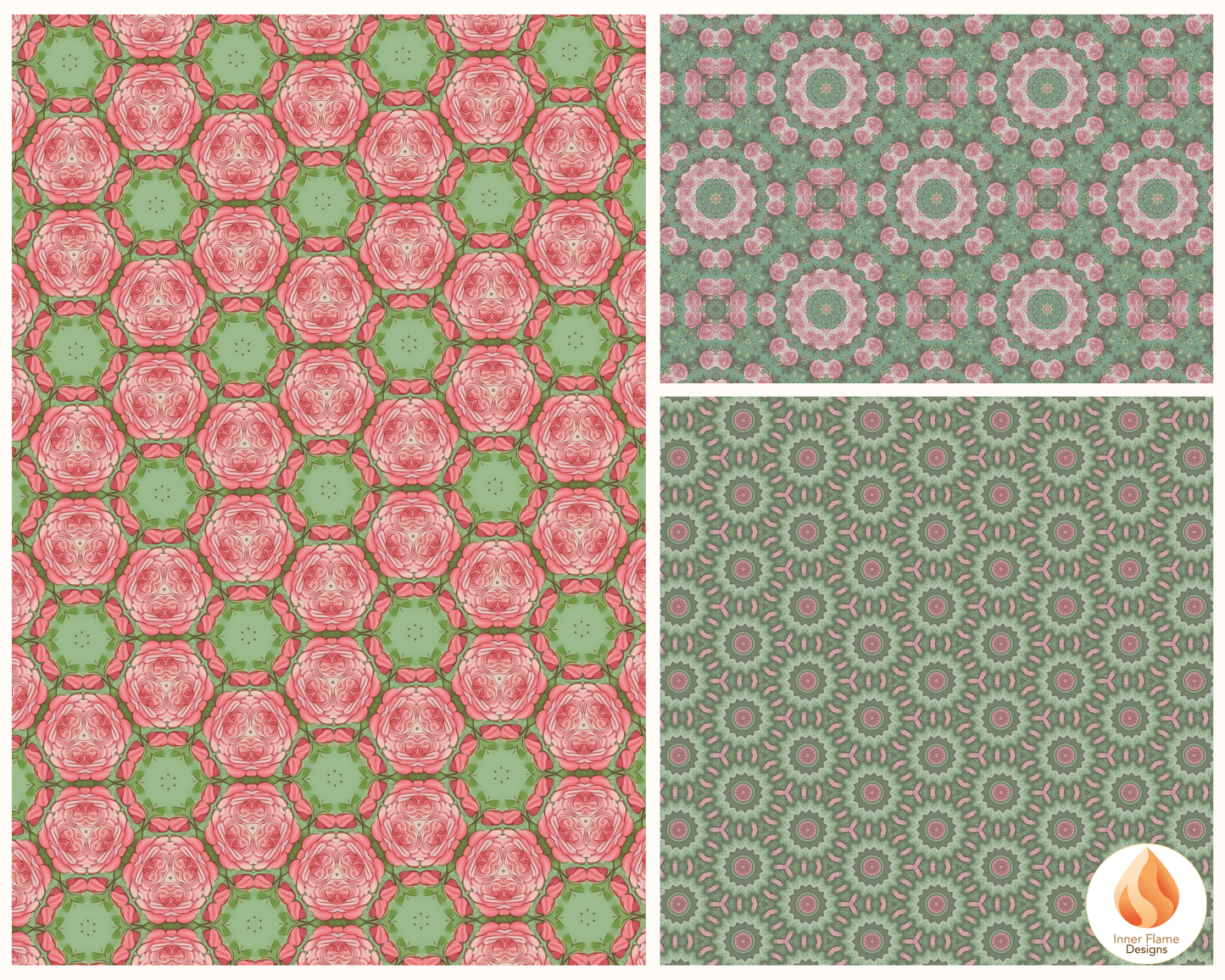 Rhythmic Geometric Surface Patterns | Seamless Patterns for Wallpaper, Textiles, Packaging and Digital Designs