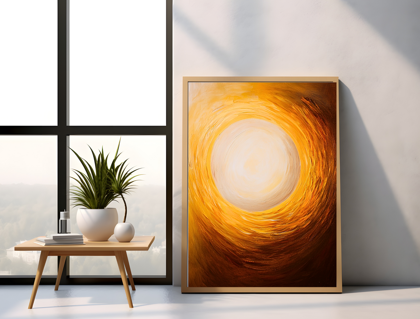 Luminous Minimalist Art for Modern Home Design | Diptych Art (Series 2)